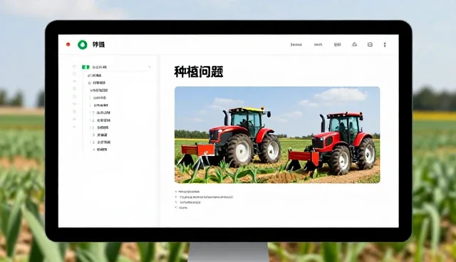 农资配送中农机服务的技术选型关注点分析